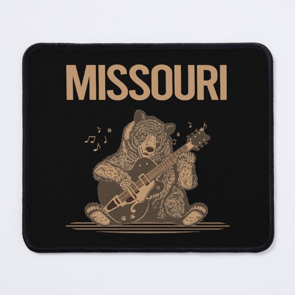 Item preview, Bear With Guitar Missouri designed and sold by BloodMoneyTwit.