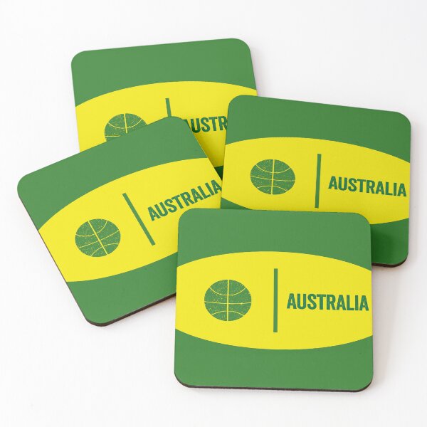 Item preview, Basketball Australia Team , Australian Sport Gift  designed and sold by SaliDesigner.