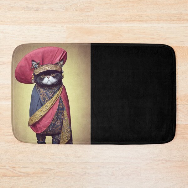 Item preview, anthropomorphic persian cat portrait - persian cat in traditional clothing v5 designed and sold by Catator.