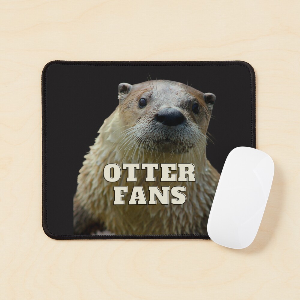 Otter Fans Design Greeting Card for Sale by MerchGiants