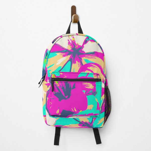 Item preview, Tropical flowers screen print - Plumerias in bloom  designed and sold by ParrotPartyArt.