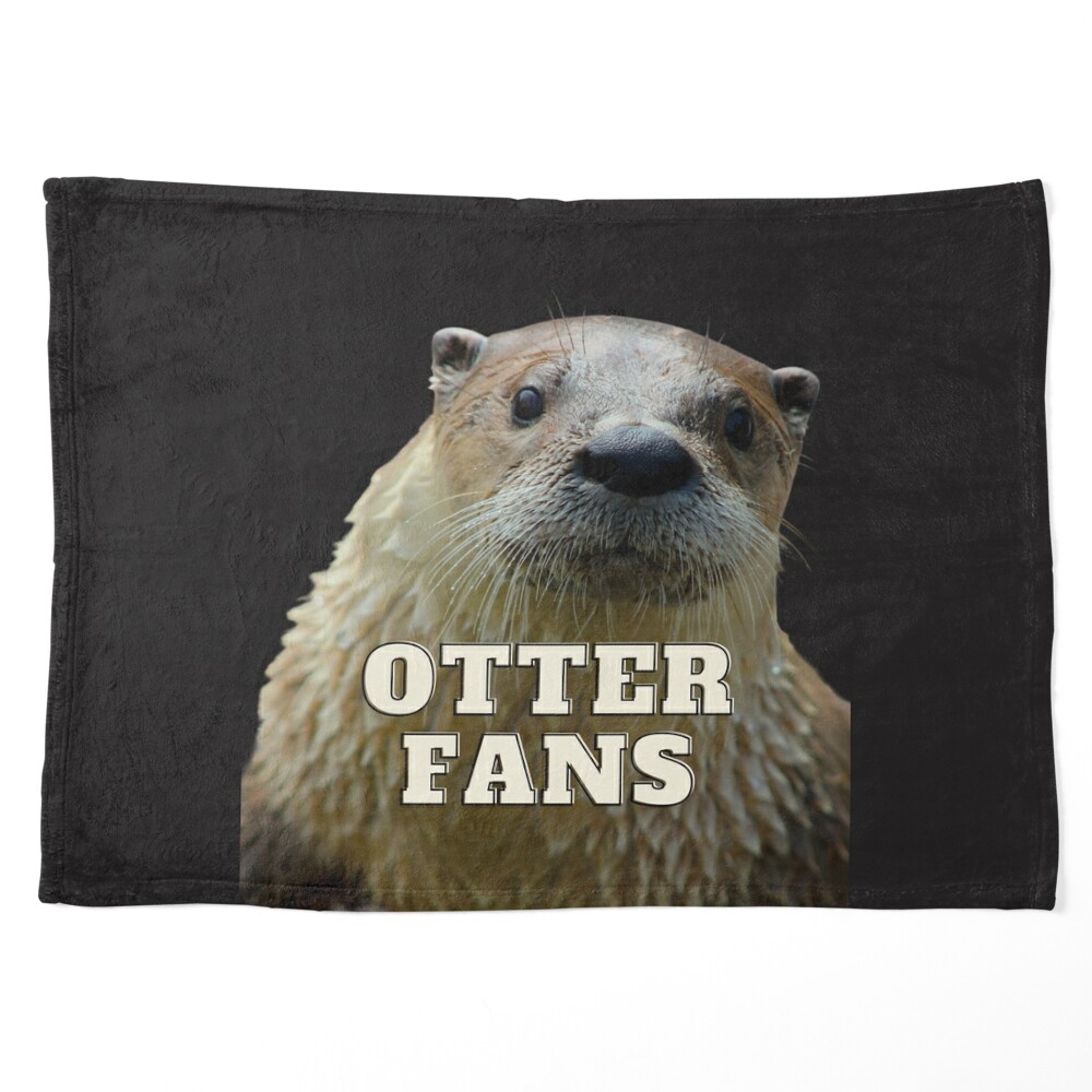 Otter Fans Design Greeting Card for Sale by MerchGiants