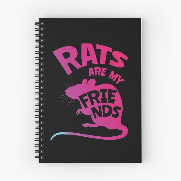 Item preview, Rats Are My Friends Cute Pet Rat Color Graphic Gift designed and sold by Delightfully Cynical.