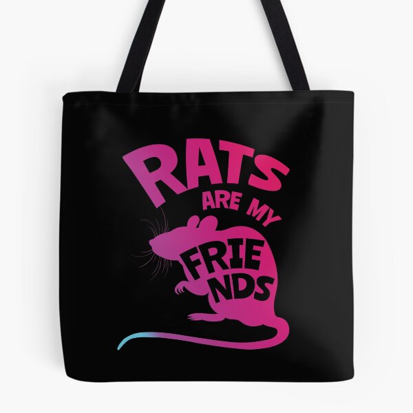 Item preview, Rats Are My Friends Cute Pet Rat Color Graphic Gift designed and sold by Delightfully Cynical.