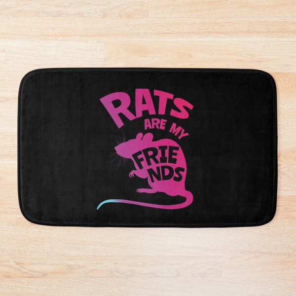Item preview, Rats Are My Friends Cute Pet Rat Color Graphic Gift designed and sold by Delightfully Cynical.