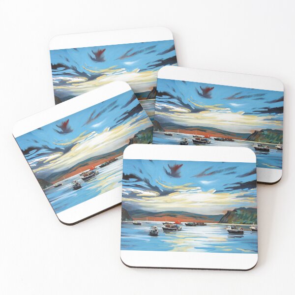 Item preview, Portree Harbour designed and sold by scottnaismith.