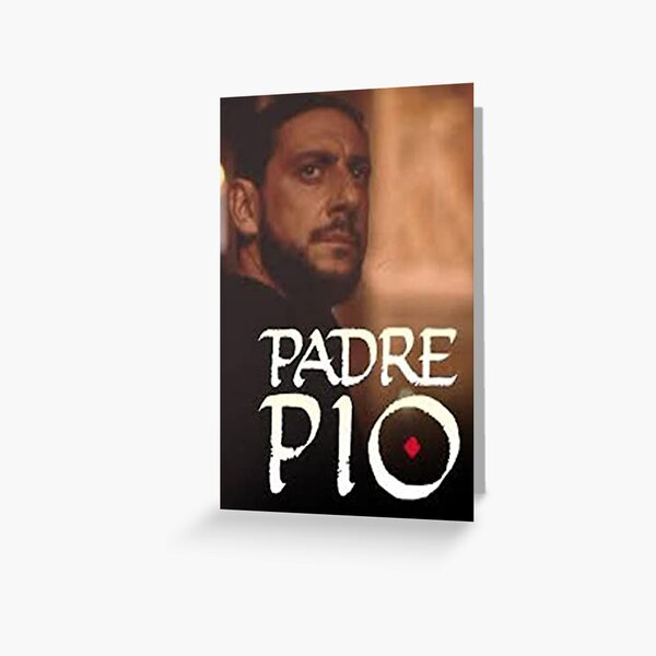 St Padre Pio Greeting Cards for Sale | Redbubble