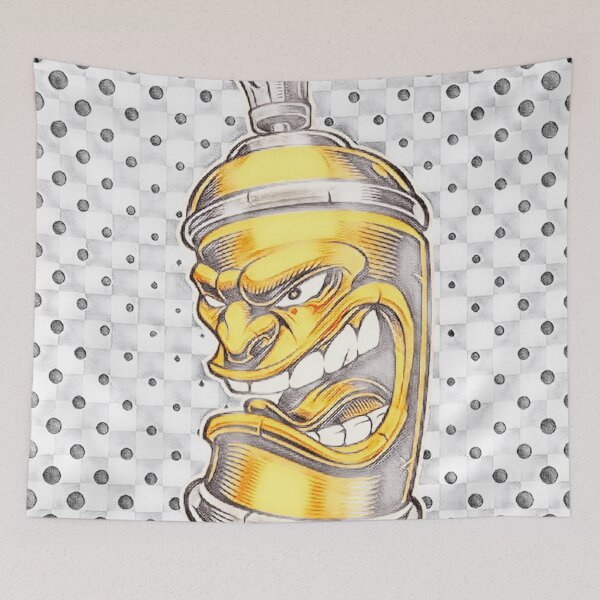Item preview, The angry spray can designed and sold by ManiRanganaath.