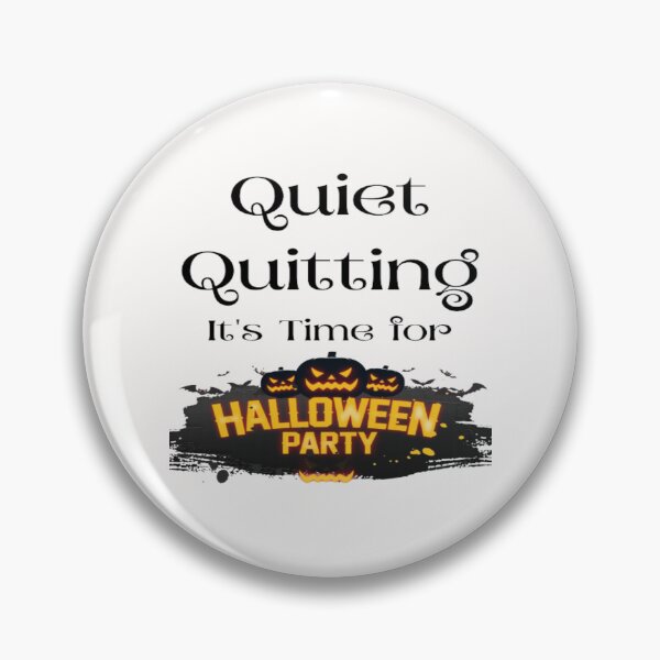 Item preview, trendy funny Quiet Quitting its time for halloween designed and sold by Cameron Carter.