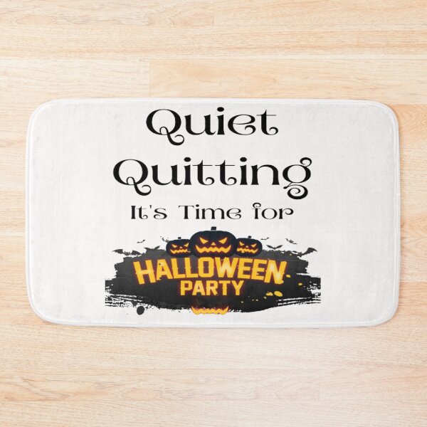 Item preview, trendy funny Quiet Quitting its time for halloween designed and sold by Cameron Carter.