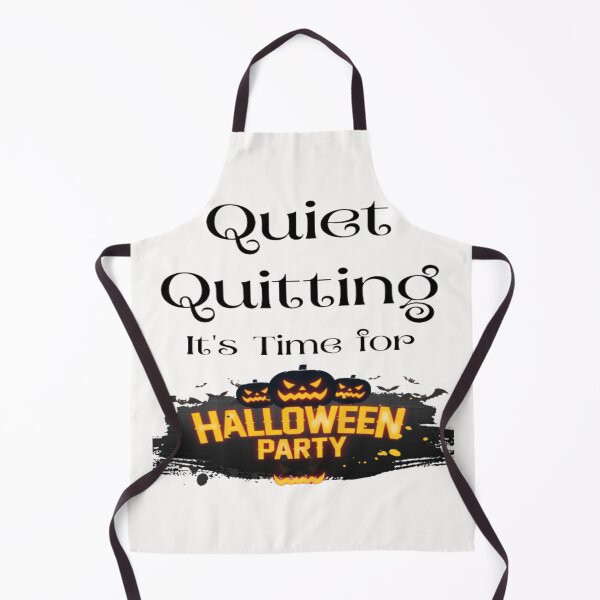 Item preview, trendy funny Quiet Quitting its time for halloween designed and sold by Cameron Carter.