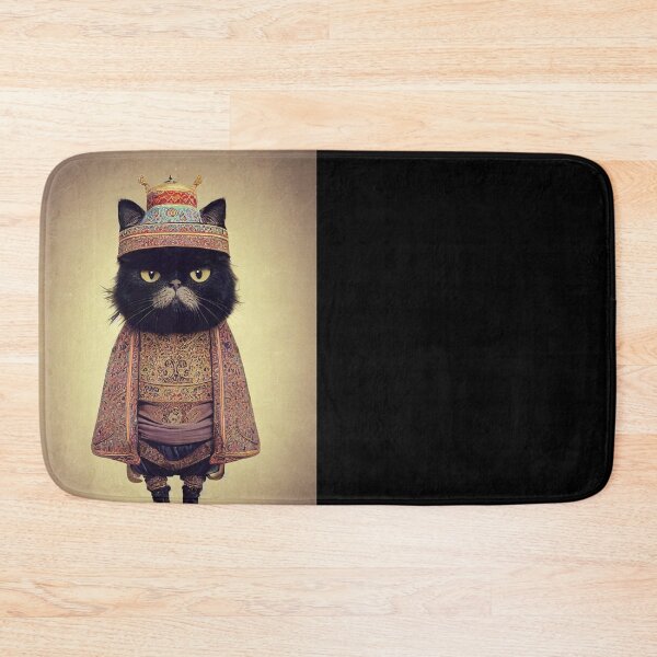 Item preview, anthropomorphic persian cat portrait - persian cat in traditional clothing v7 designed and sold by Catator.