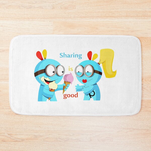 Item preview, Sharing Is Good Cute Cartoon Design designed and sold by Thonja.