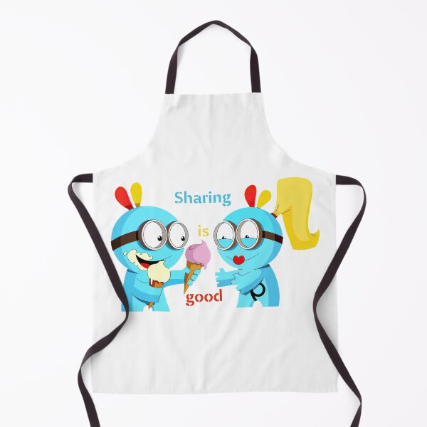 Item preview, Sharing Is Good Cute Cartoon Design designed and sold by Thonja.