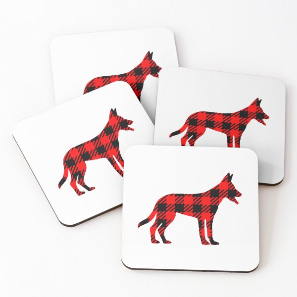 Item preview, Buffalo Plaid German Shepherd designed and sold by franktact.