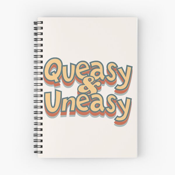 Item preview, Queasy and Uneasy designed and sold by TummyTroubles.