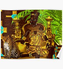 Black Egyptian princess Poster