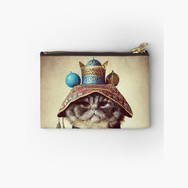 Item preview, anthropomorphic persian cat portrait - persian cat in traditional clothing v9 designed and sold by Catator.