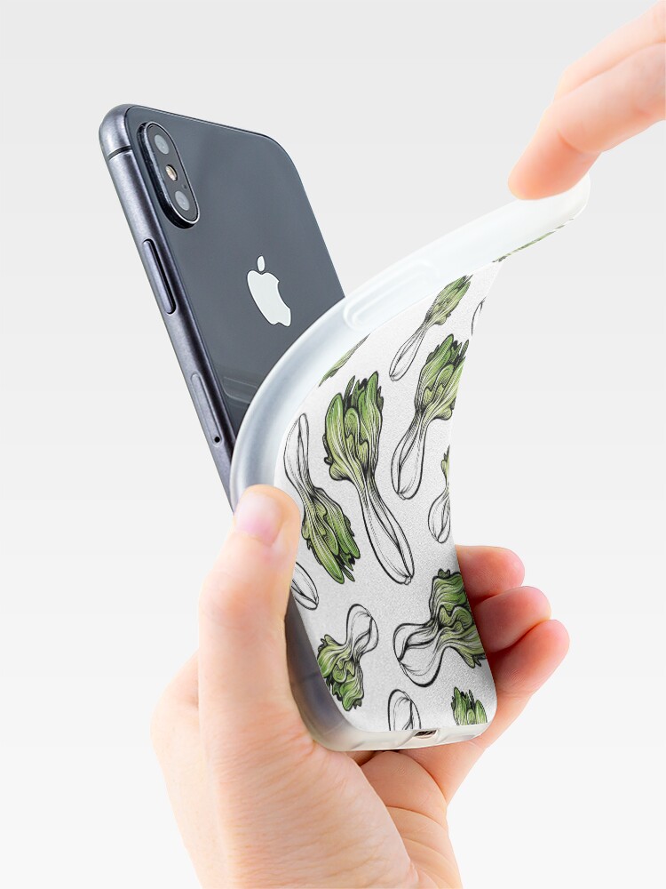 Alternate view of Just a Beautiful Bok Choy iPhone Case & Cover