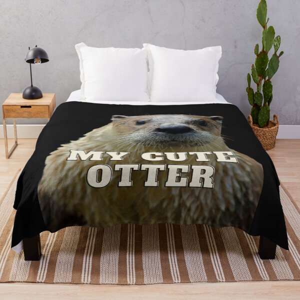 Item preview, My Cute Otter Design designed and sold by MerchGiants.
