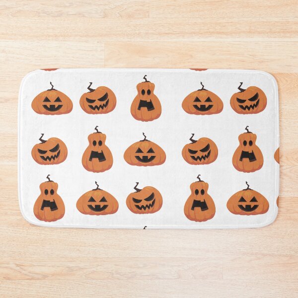 Item preview, Carved pumpkins with evil scary scary faces for Halloween designed and sold by Art-of-Rory.