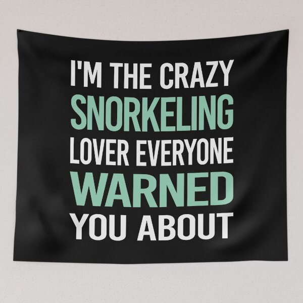 Item preview, Crazy Lover Snorkeling Snorkelling Snorkel Snorkeler designed and sold by BimBamFrank.
