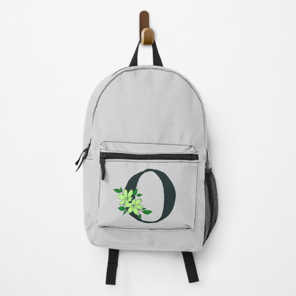 Item preview, Green floral O monogram designed and sold by Coffee Lifestyle.