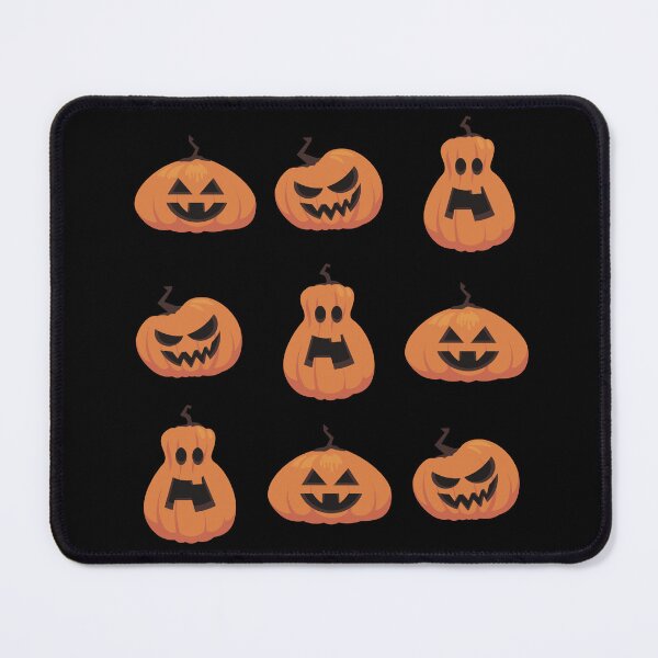 Item preview, Carved pumpkins with evil scary scary faces for Halloween designed and sold by Art-of-Rory.