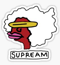 Pegatina camiseta de supream gonz