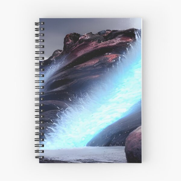 Item preview, Glowing Blue River, Ai Generated Art  designed and sold by ACC .