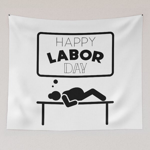 Item preview, Happy Labor Day Woman in Labor designed and sold by trendingatees.