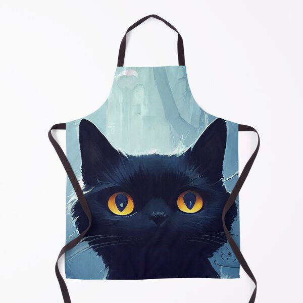 Item preview, Black Cat With Orange Eyes designed and sold by Pet Shelter.