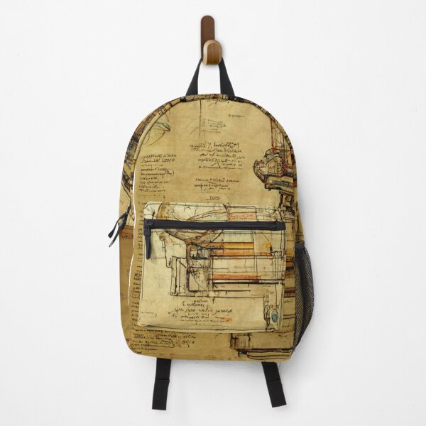 Item preview, Fantasy DaVinci Engineering Drawing of an Idea #3 designed and sold by MyArtonStuff.