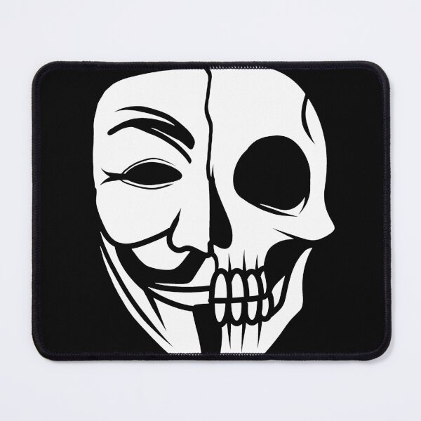 Item preview, Skull anonymous hacker mask designed and sold by suppddns.