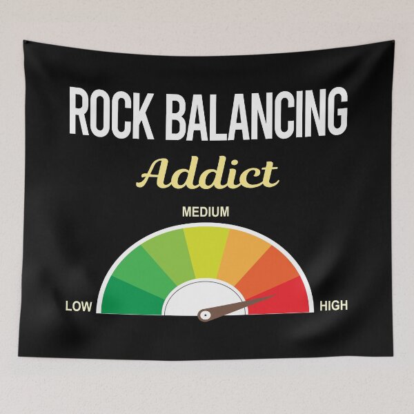 Item preview, Addict Rock Balancing Stone Stones Rocks Stacking designed and sold by PriscillaHerna.