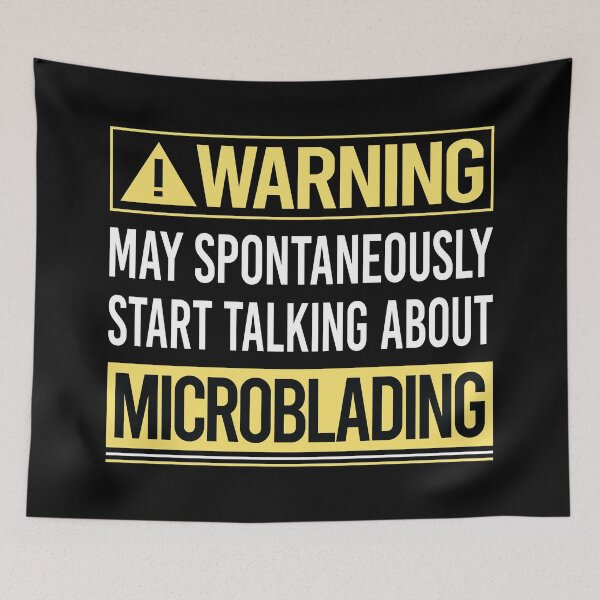 Item preview, Warning About Microblading Microblade designed and sold by WrightTrouble.