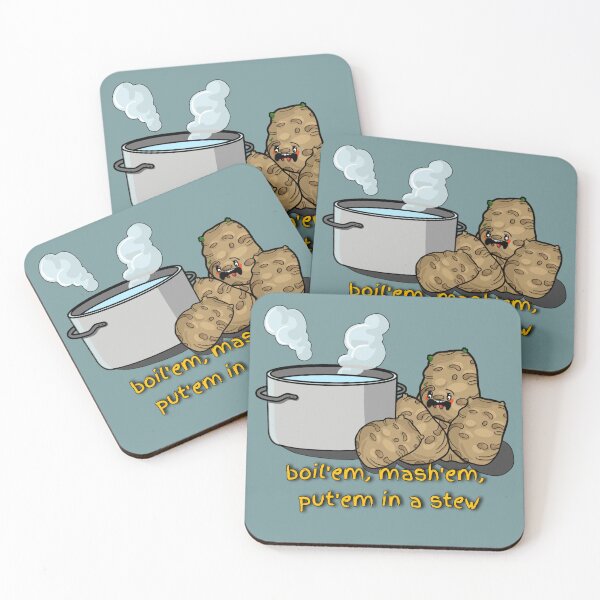 Item preview,  Boil'em mash'em put'em in a stew  designed and sold by Jason Brown needs coffee .
