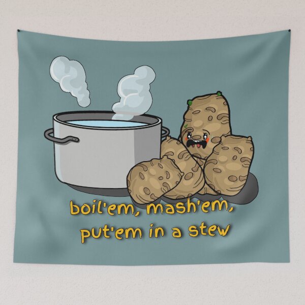 Item preview,  Boil'em mash'em put'em in a stew  designed and sold by Jason Brown needs coffee .
