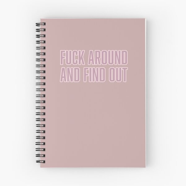 Item preview, Fuck Around and Find Out pink designed and sold by Anonymousbtb.