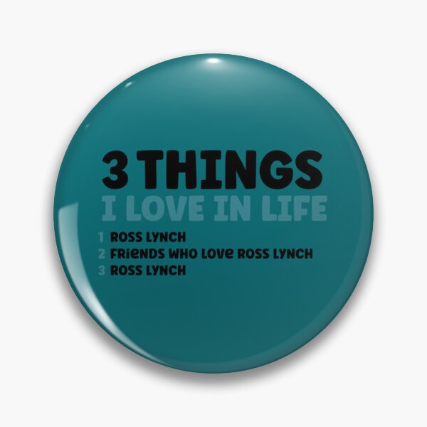 Item preview, 3 Things I Love in Life - Ross lynch   designed and sold by NotForYou169.