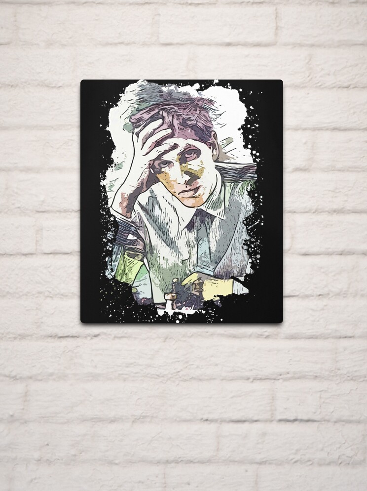 Bobby fischer smooking Art Board Print by LoveGalBlackTan