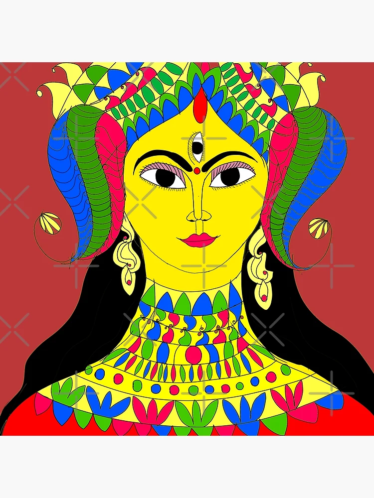 Durga maa drawing Vectors & Illustrations for Free Download | Freepik