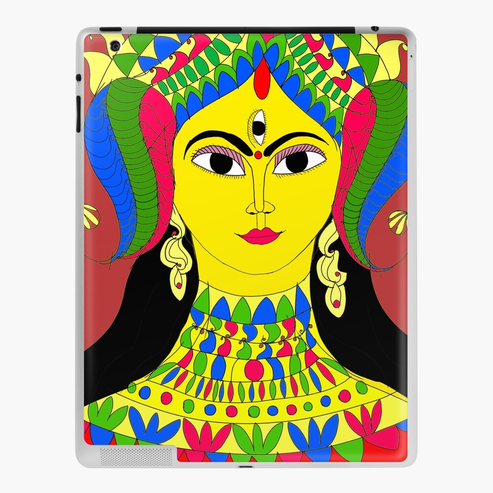 Creative Illustration Goddess Durga Maa Face Stock Vector (Royalty Free)  1830405524 | Shutterstock
