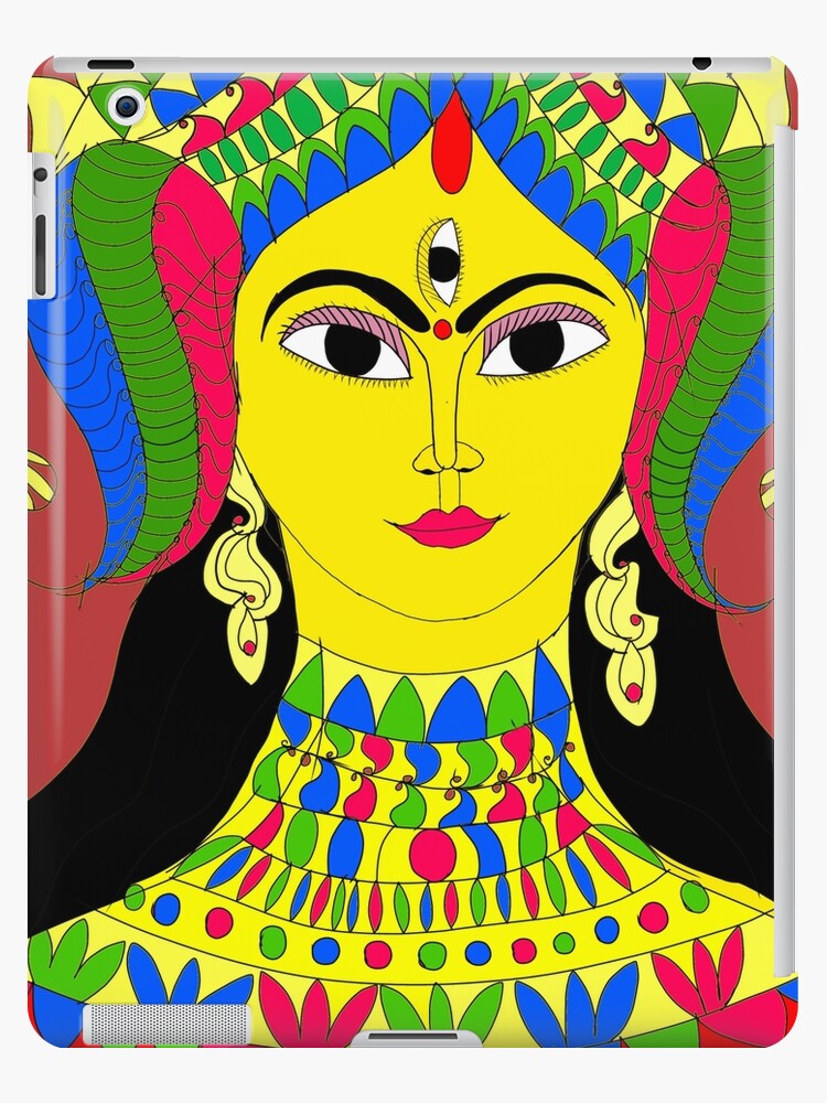 durga face hindu goddess Stock Vector Image  Art  Alamy