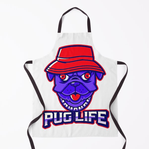 Artikelvorschau, PugLife Rot und Blau entworfen und verkauft von Rorulent.