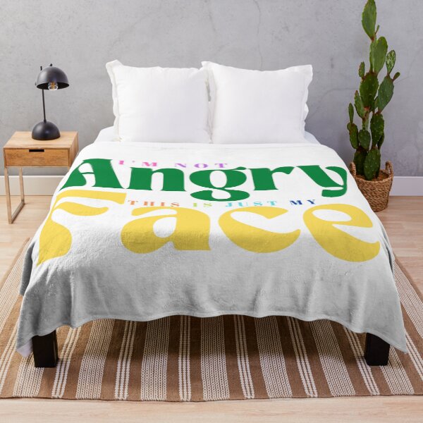 Item preview, I'm Not Angry This Is Just My Face/ Fun Fact / Sarcastic/ Sarcasm shirt, Funny Saying designed and sold by Alexa5454.