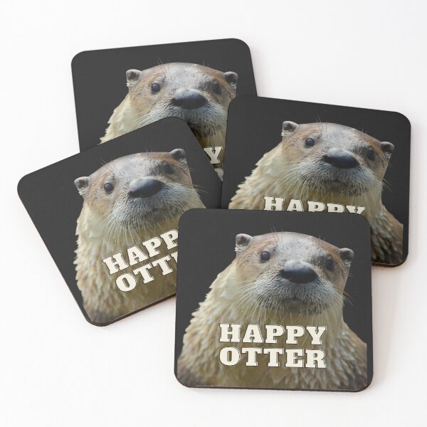 Item preview, Happy Otter Design designed and sold by MerchGiants.