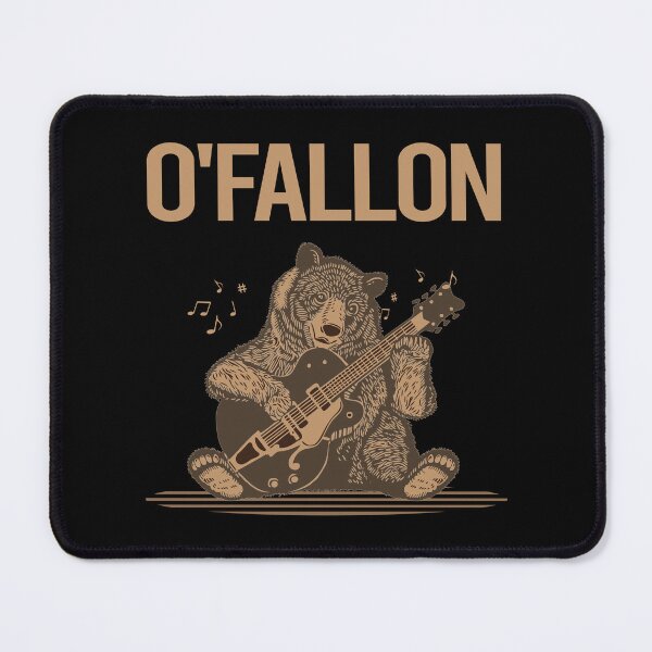 Item preview, Bear With Guitar O'Fallon designed and sold by BloodMoneyTwit.