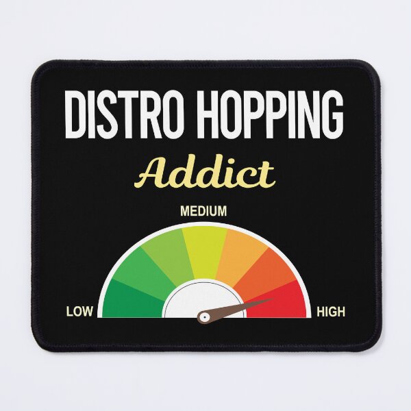 Item preview, Addict Distro Hopping Distrohopper designed and sold by PriscillaHerna.