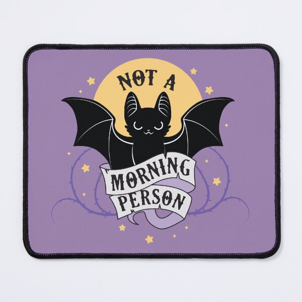 Item preview, Not a Morning Person designed and sold by MagicCatSmudge.